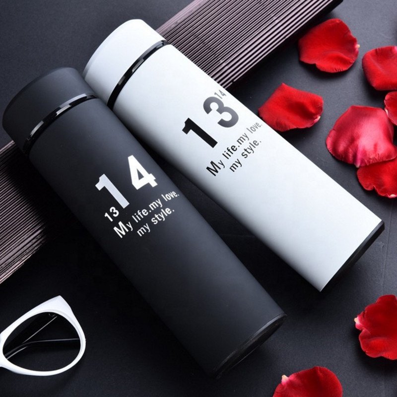 Hot sell Business Insulated Double Wall Vacuum Flask Termos Coffee 17oz Stainless Steel Water Bottle With Tea & Coffee Filter
