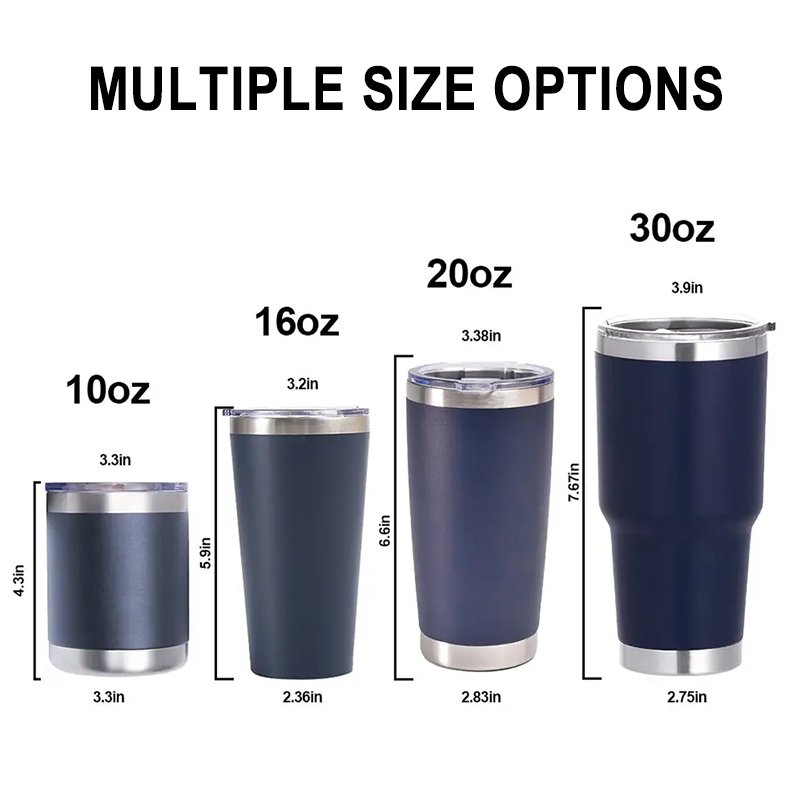 Custom 10oz Lowball Tumbler Vacuum Insulated Travel Cup Stainless Steel Beer Wine Mug With Lid