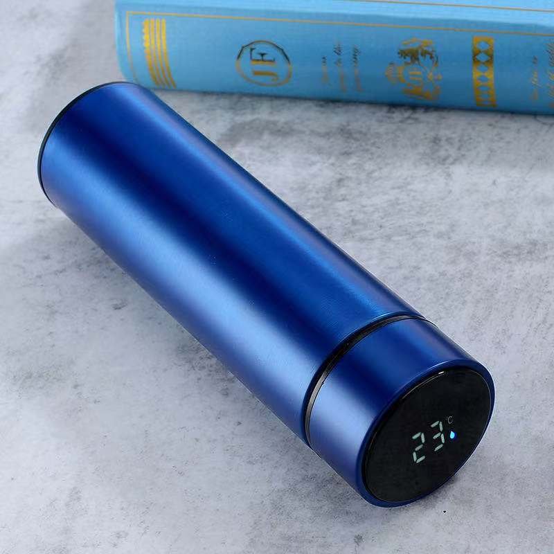 Smart LED Temperature Display Water Bottle Sublimation Stainless Steel Intelligent Vacuum Flask