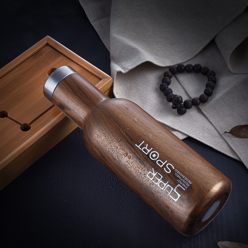 Popular Logo Custom Thermos Vacuum Flask Stainless Steel Coke Bottle for Men and Women