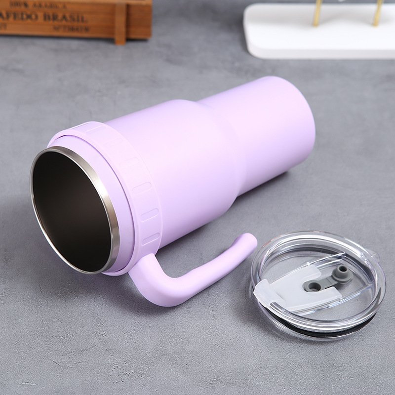 Customized Color Logo 40Oz Double Wall Stainless Steel Tumbler Coffee Mug With Lid Custom Logo Travel Tumbler With Bluetooth