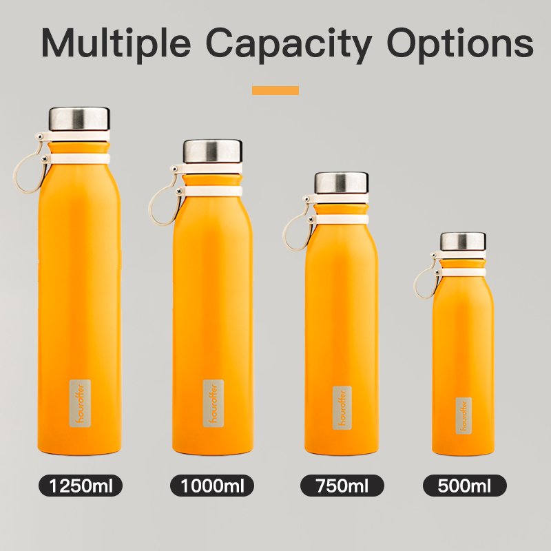 304 Material Custom Logo Eco-friendly Stainless Steel Vacuum Flask Double Wall Insulated Sports Vacuum Flask