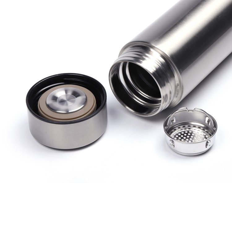 Custom double wall stainless steel thermos bottle vacuum flask