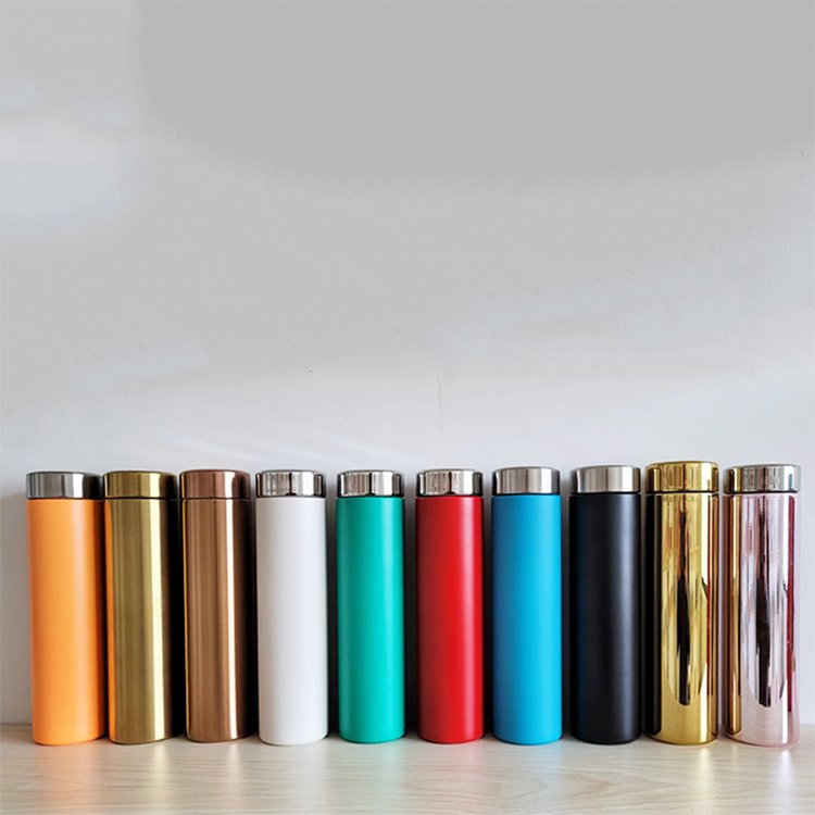 Water Bottle Customized 520ml Stainless Steel Insulated Termoses Gym Portable Outdoor Sports Thermal Water Bottle Vacuum Flask