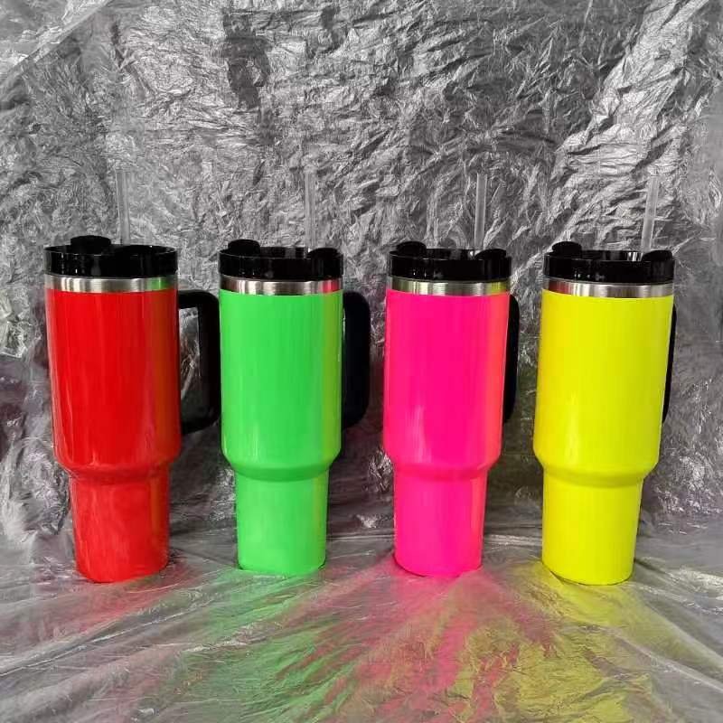 GC 40 OZ tumbler vacuum cup verre a eau stainless steel double insulated mug with lid Adventure 30oz 40oz outdoor mugs