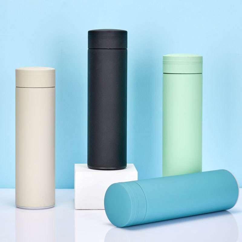 Double Vacuum Hot Smart Water Bottles Insulation 500Ml Tumbler Stainless Steel Water Bottle With Custom Logo Unique Water Bottle
