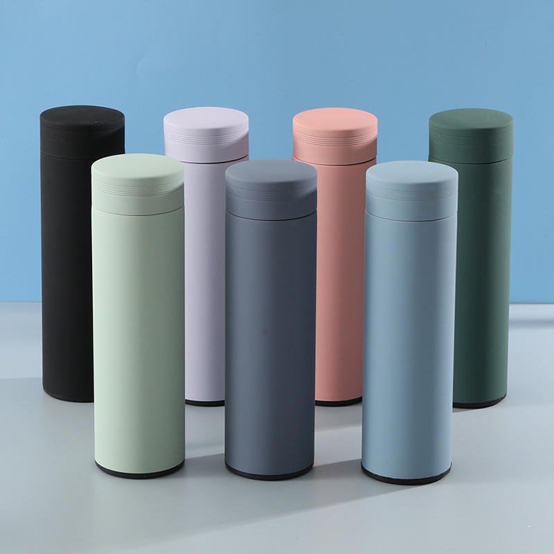 Double Vacuum Hot Smart Water Bottles Insulation 500Ml Tumbler Stainless Steel Water Bottle With Custom Logo Unique Water Bottle