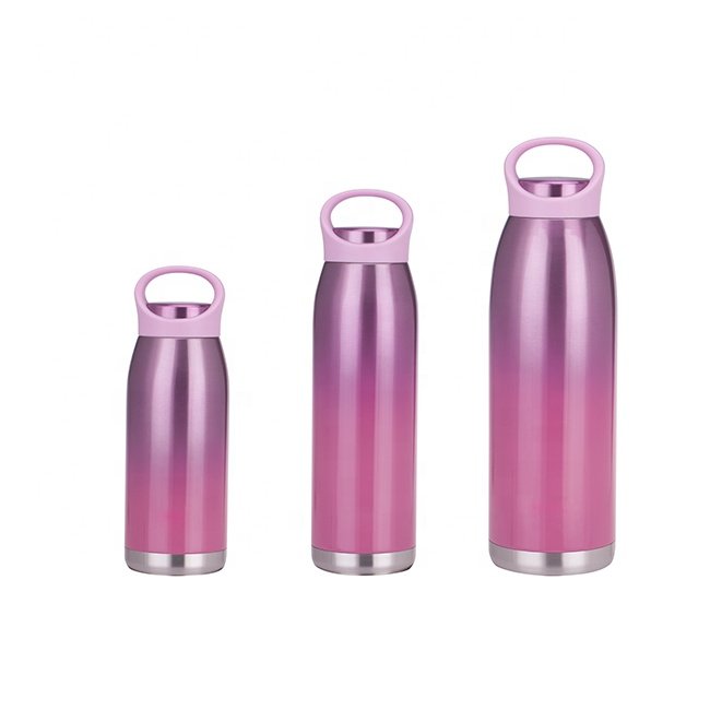 Wholesale custom logo insulated double wall stainless steel thermos vacuum flask