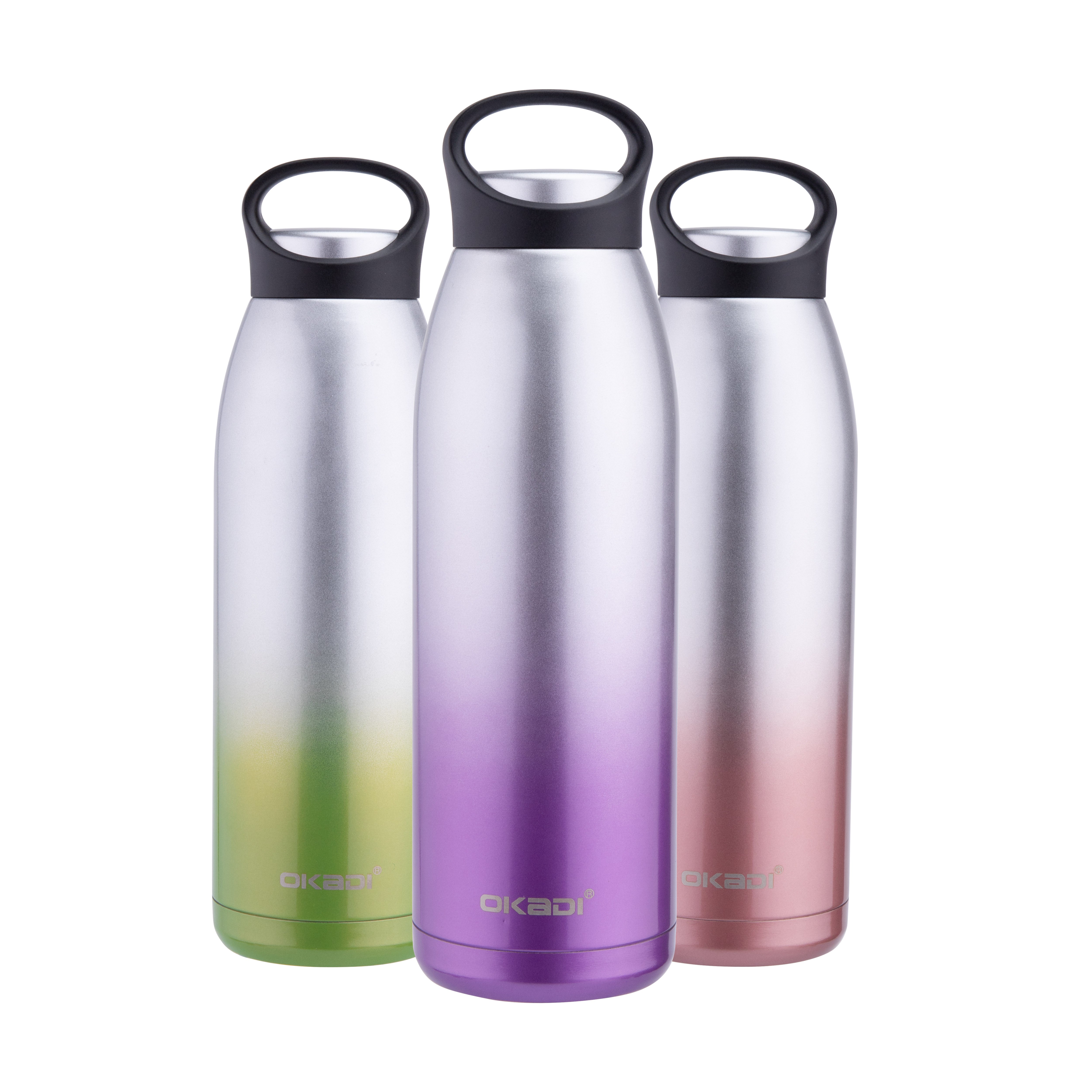 Wholesale custom logo insulated double wall stainless steel thermos vacuum flask