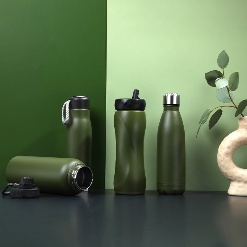 High Quality Custom Double Wall Vacuum Flasks Insulated Sports Water Bottle Wine Stainless Steel Water Bottle