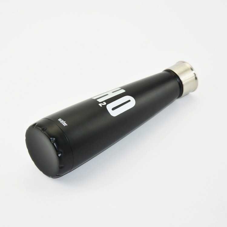 Customized Stainless Steel Thermal Bottle Vacuum Flask Water bottle With Transparent Lid Triangular cup Direct Drinking