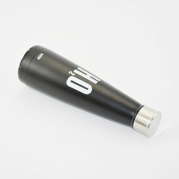 Customized Stainless Steel Thermal Bottle Vacuum Flask Water bottle With Transparent Lid Triangular cup Direct Drinking