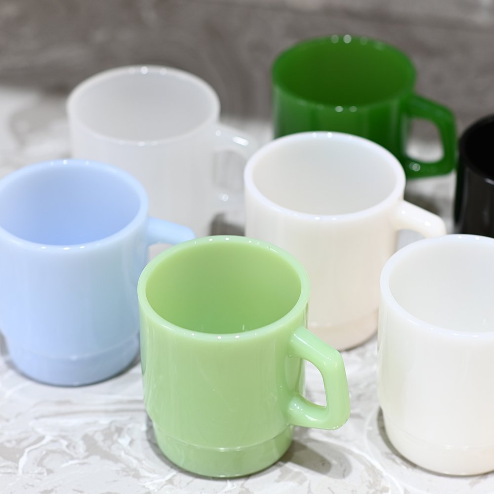 Hot Sale Coffee Cups Hand Blown Glass Drink Cups Creative Design Colorful Glass Mug