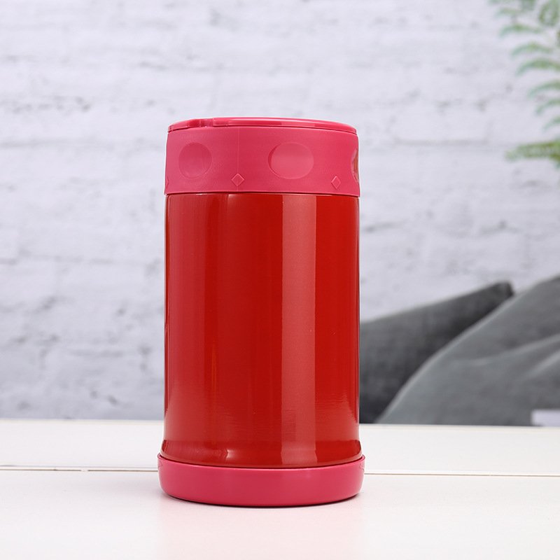 304 Stainless Steel Vacuum Flask Insulated Food Container Food Jar Double Wall Vacuum Braised Beaker kids Lunch Box