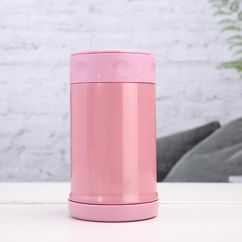304 Stainless Steel Vacuum Flask Insulated Food Container Food Jar Double Wall Vacuum Braised Beaker kids Lunch Box