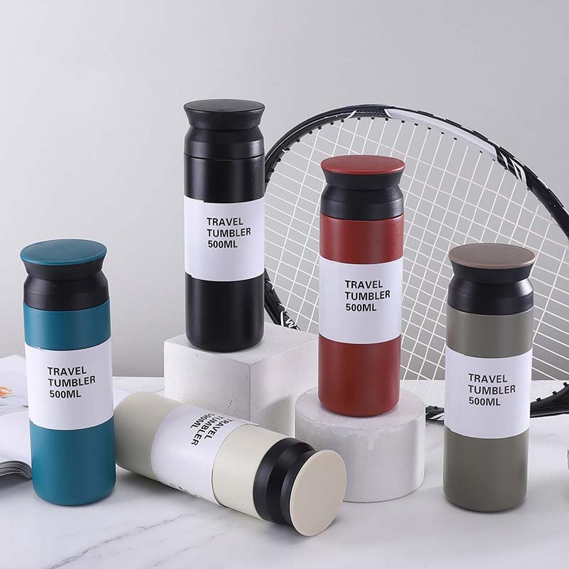 350ml double wall stainless steel vacuum flask thermos travel mug insulated tumbler mug vacuum mug