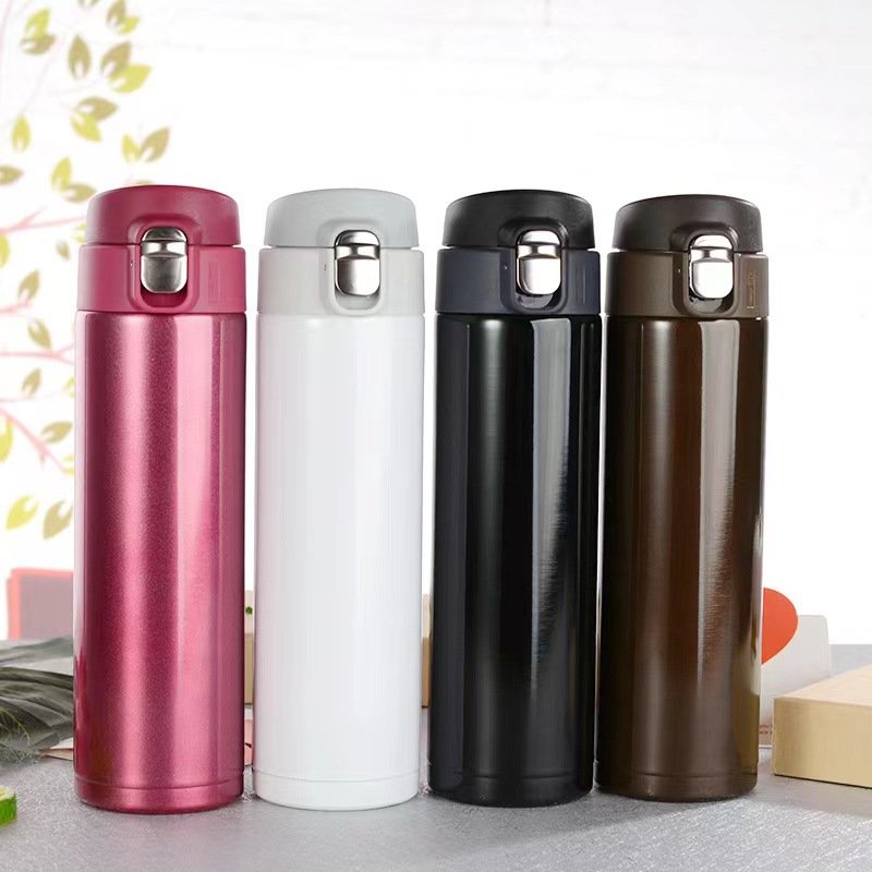 Double Wall Stainless Steel Thermos Vacuum Flask Bottle Traditional Design Travel Cup for Water Adults Use for Winter