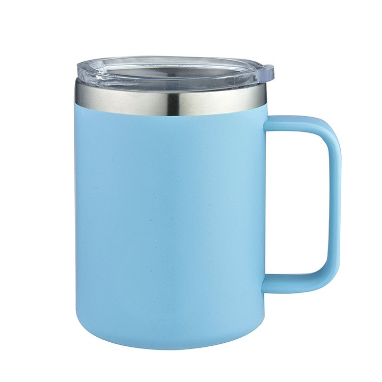 13OZ Stainless Steel Insulated Coffee Tumbler Custom Color Coffee Mug Double Wall with Handle