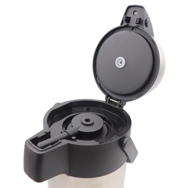 Airpot Coffee Dispenser with Pump Thermal Beverage Dispenser Stainless Steel Multi-capacity Jug