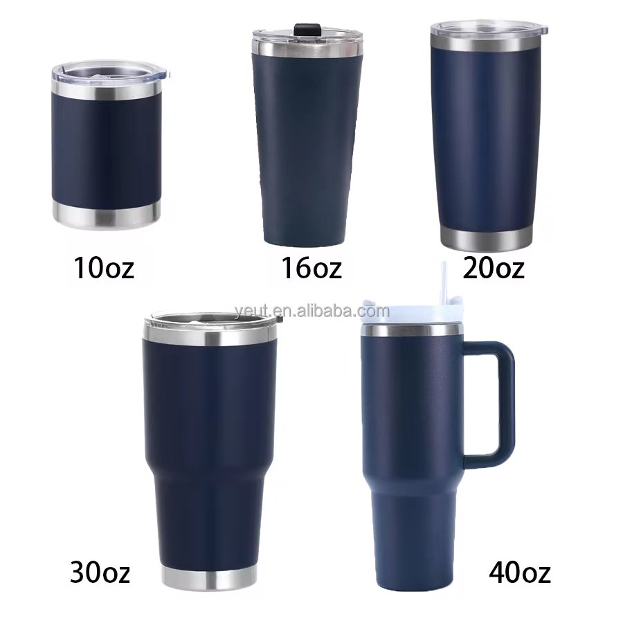 Wholesale Custom Travel Coffee 30oz 20oz Tumbler Cup In Bulk Stainless Steel Double Walled Beer Mug Outdoor Tumbler With Straw