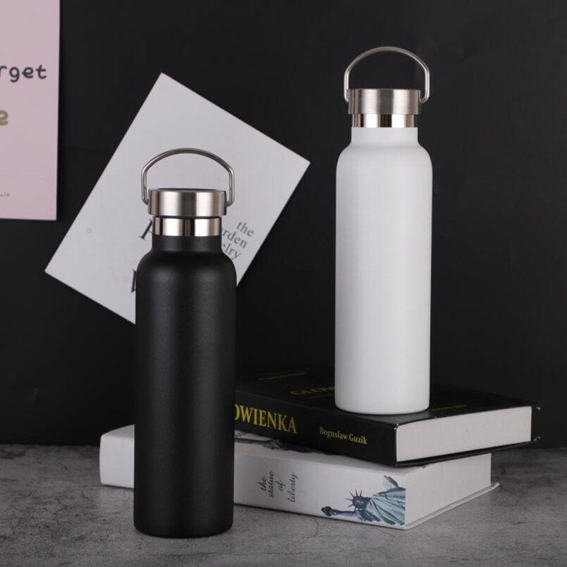 Popular Double Wall Stainless Steel Vacuum Flask Insulated Thermoses Customized Stainless Steel Water Bottle