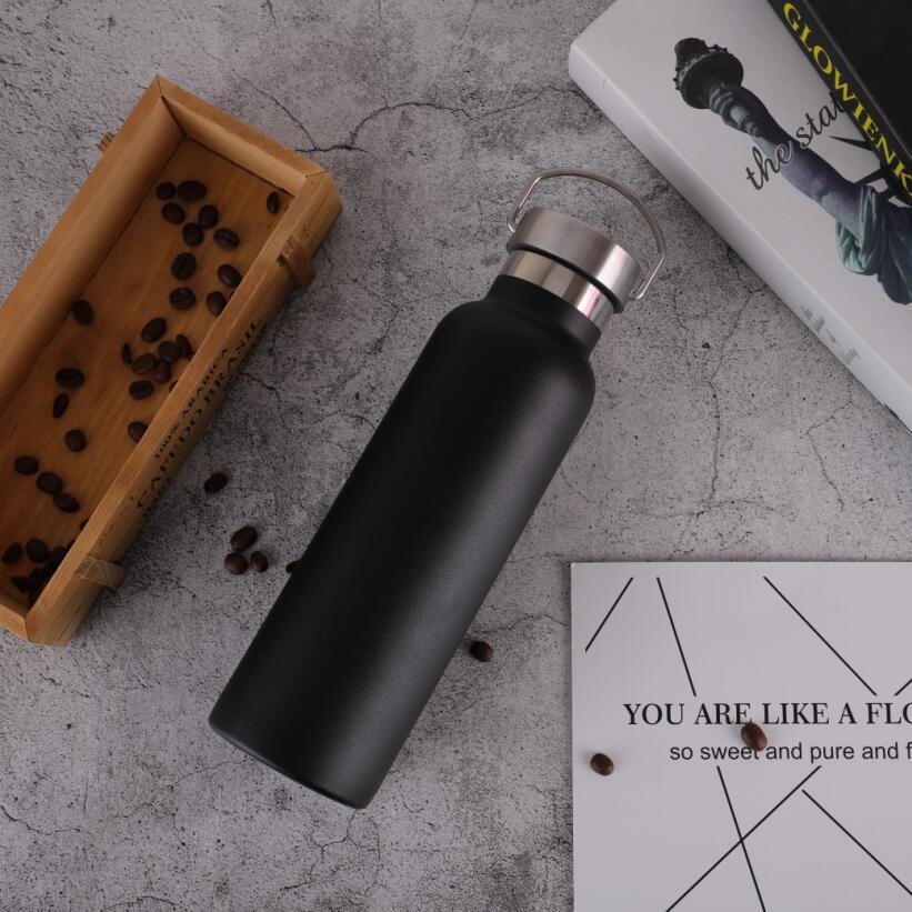 Popular Double Wall Stainless Steel Vacuum Flask Insulated Thermoses Customized Stainless Steel Water Bottle