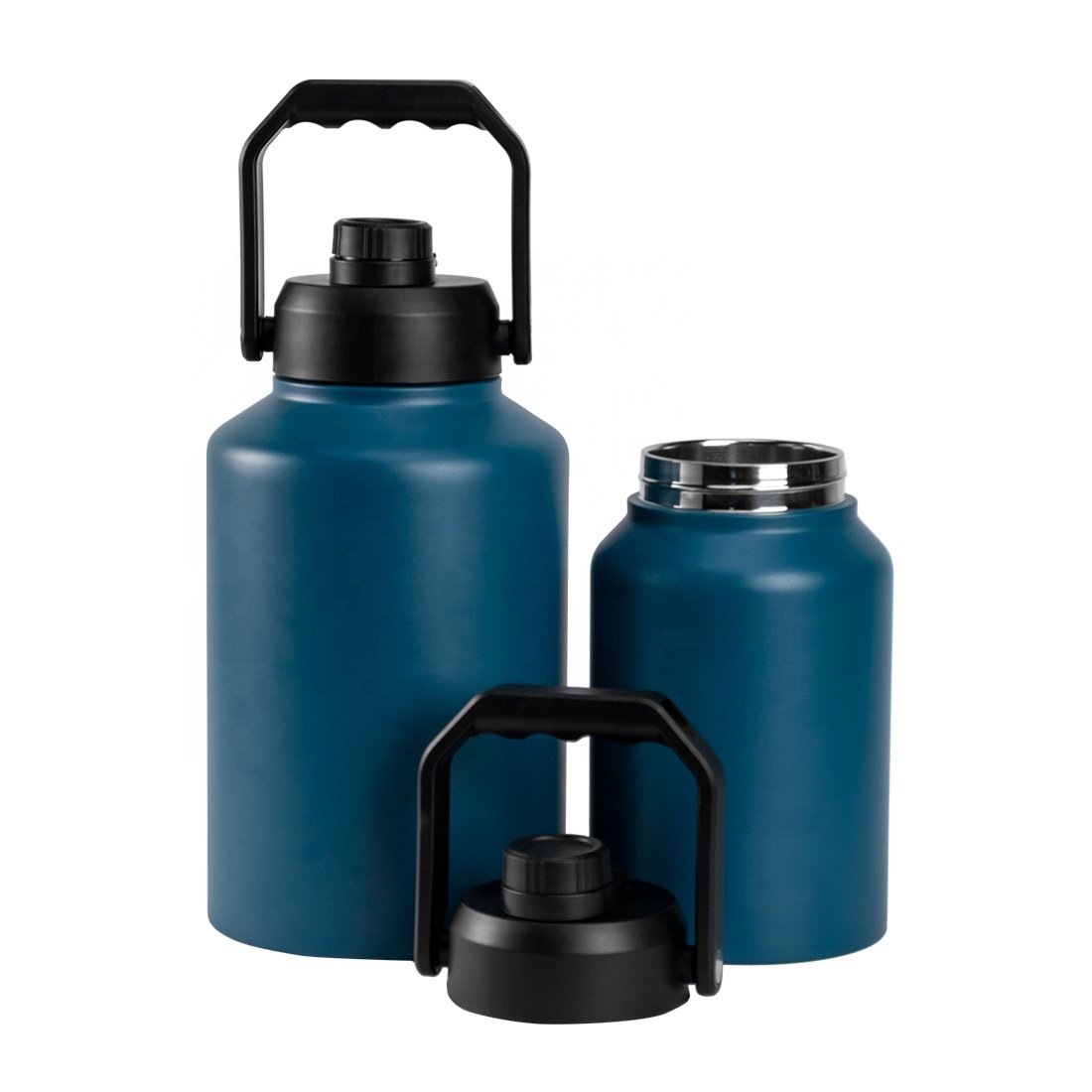 64oz 128oz 1 Gallon Stainless Steel Big Water Bottle Beer Jug Insulated 128 oz Growler Keg Manufacturer