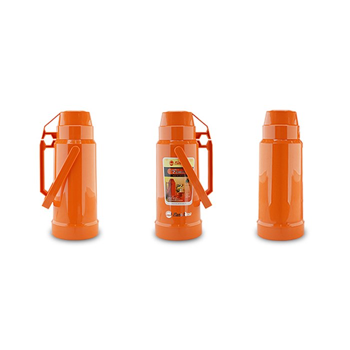 2035 N10.E Pioneer: 1-Liter Thermos Vacuum Flask with Handle and Straight Cup for Keeping Drinks Hot