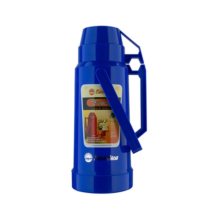 2035 N10.E Pioneer: 1-Liter Thermos Vacuum Flask with Handle and Straight Cup for Keeping Drinks Hot
