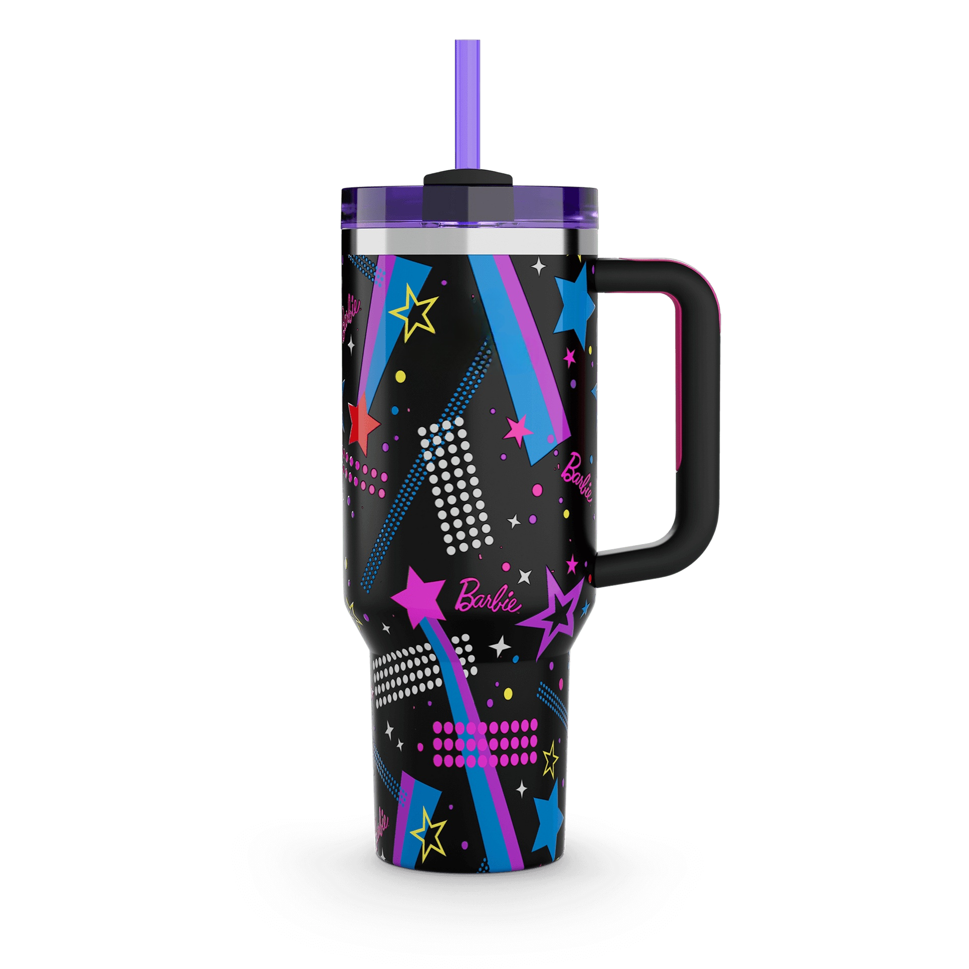 2024 NEW Stan* Adventure h2.0 fluid pink 40oz stainless steel insulated tumbler 40 oz travel mug with straw and handle lid