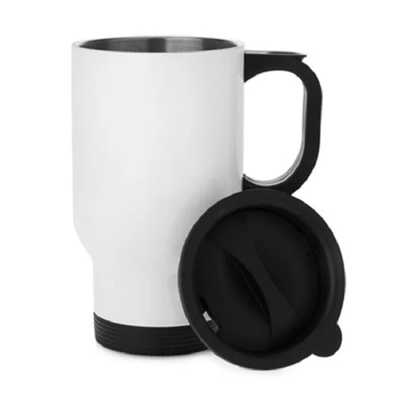 Cross-border Heat Transfer Printing Blank Diy Pattern Double-layer Stainless Steel Mug Gift Mug