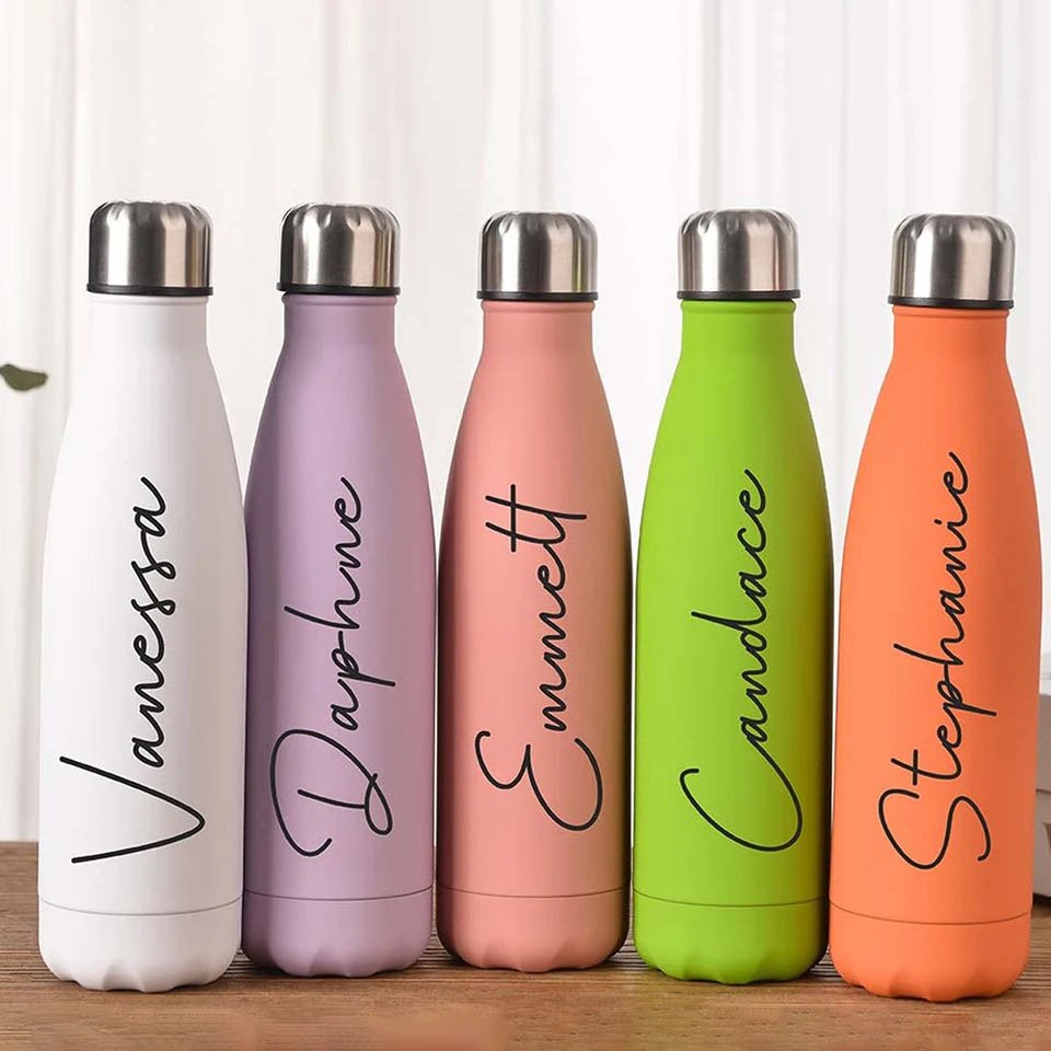 Xuerry Double Wall Thermal Vacuum Flask Insulated Outdoor Sports Drink Cola Shaped Stainless Steel Custom Logo Water Bottles