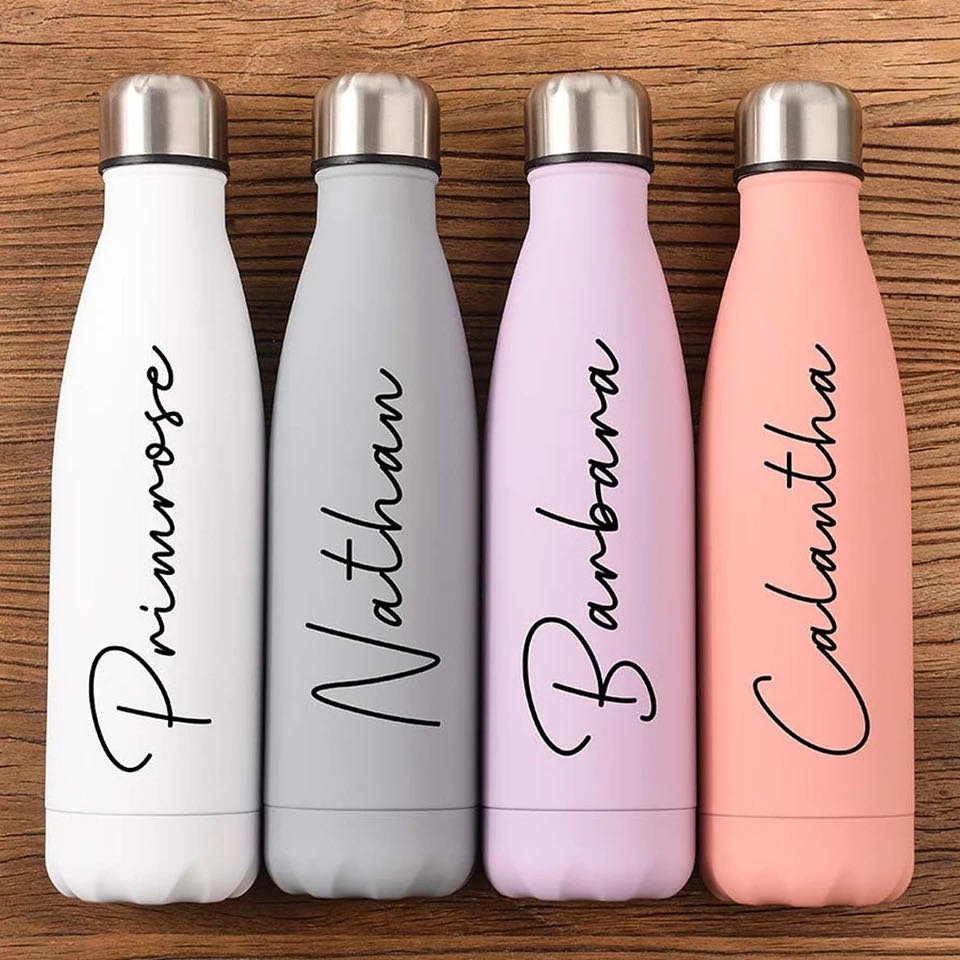 Xuerry Double Wall Thermal Vacuum Flask Insulated Outdoor Sports Drink Cola Shaped Stainless Steel Custom Logo Water Bottles