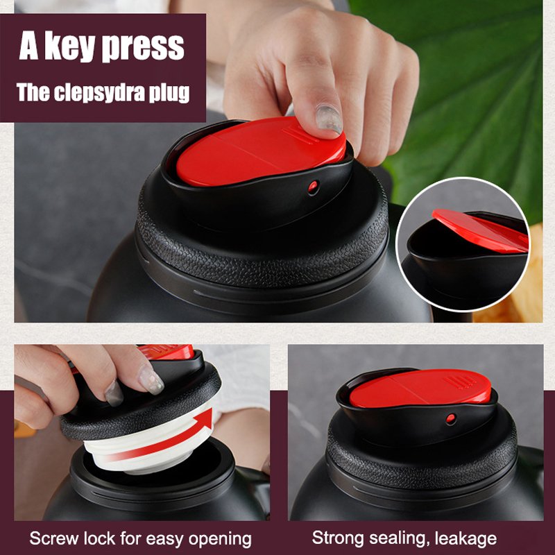custom High Quality Stainless Steel Thermos Vacuum Flask Vacuum Coffee Pot Thermo tea water Jug