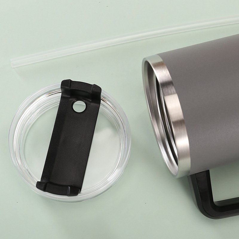 40Oz Tumbler Travel Mug 40Oz Stainless Steel Tumbler Custom Handle Water Bottle With Logo Designed Handle Tumbler