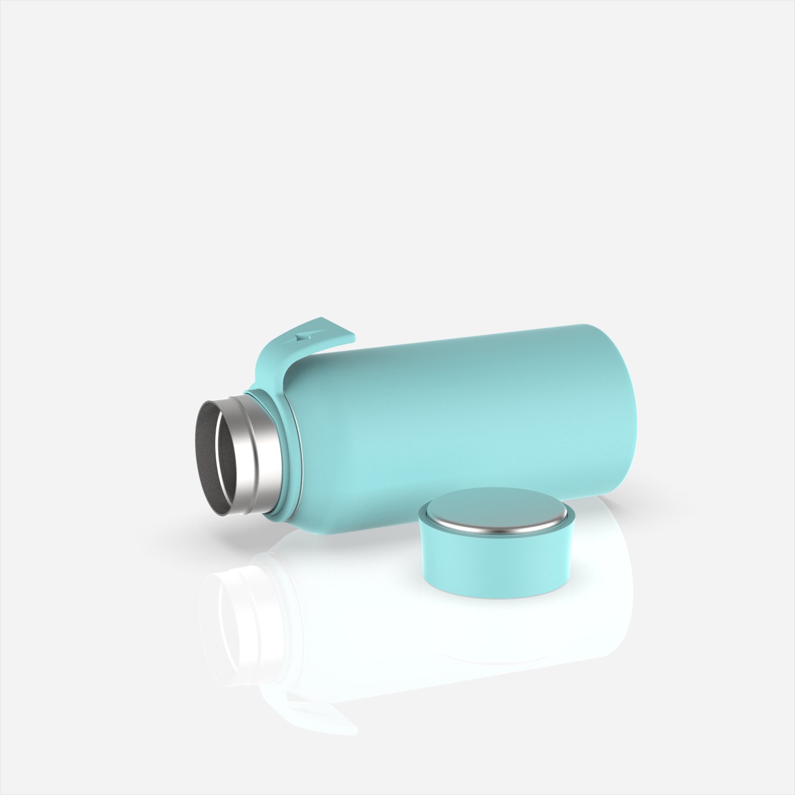 420ml Double Wall Water Bottle Stainless Steel Insulated Thermos Portable Vacuum Flask BPA Free Leakproof