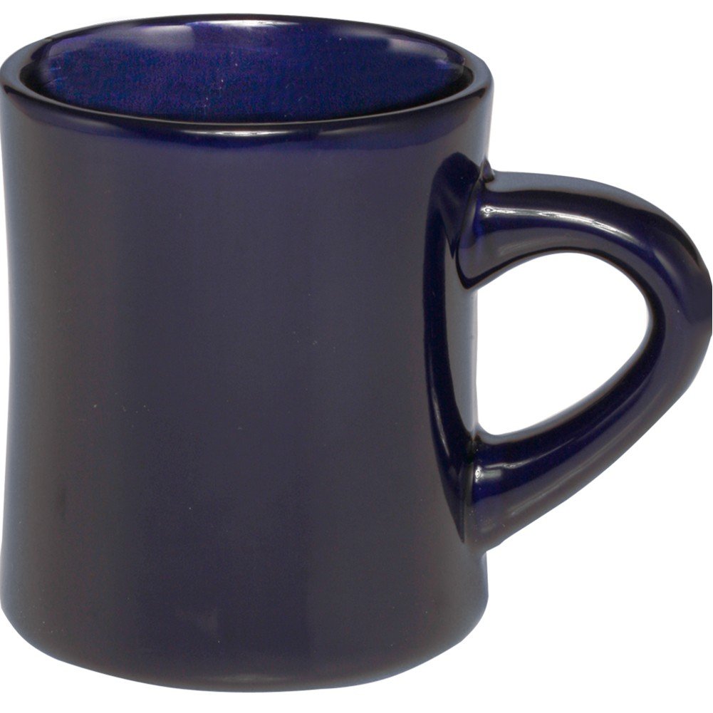 Eco-Friendly 12 Oz. Thick Grip Glossy Ceramic Diner Mugs