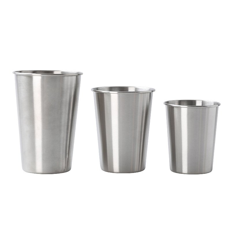 wholesale custom gold copper black printing metal camp travel coffee tea beer cup stainless steel mugs