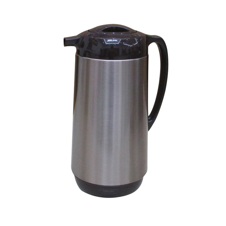 1L Double Wall Stainless Steel Vacuum Flask Thermos Jug Glass Liner