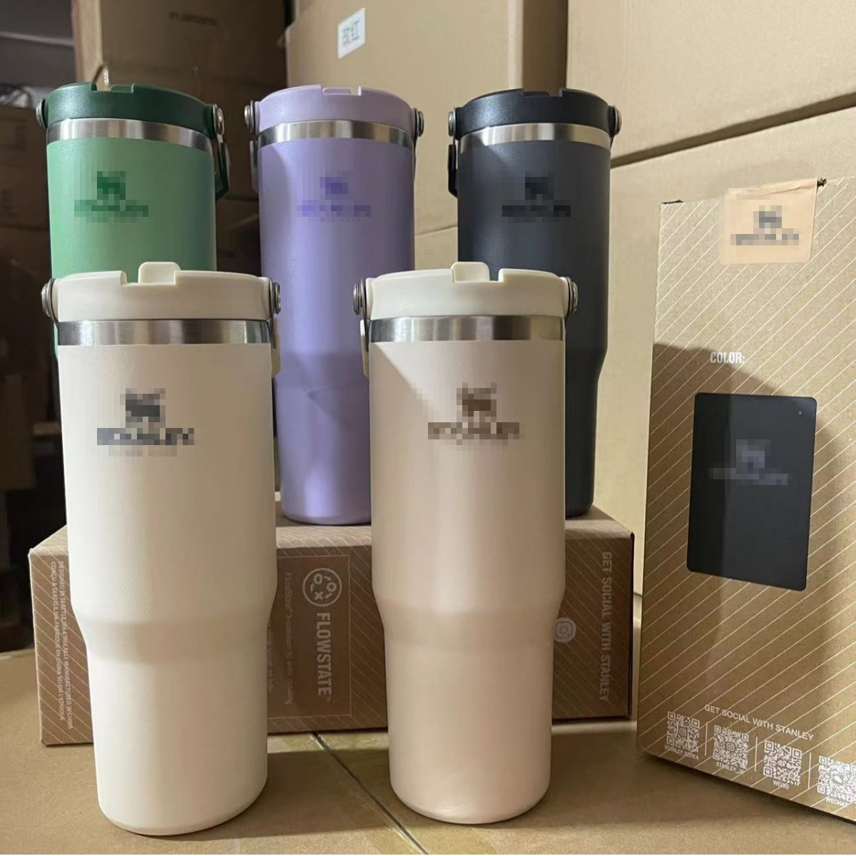 Stenleys 30oz Outdoor Portable Vacuum Flask straw thermos Cup with Handle Off-the-Shelf for Travel-eBay's Ice Bully Cup Tumbler