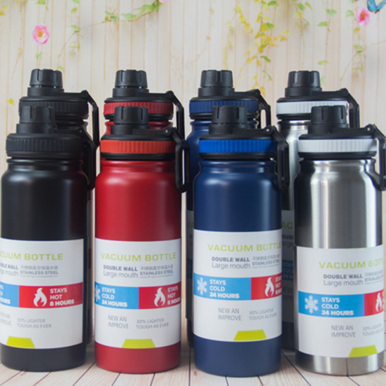 600ml/800ml/1000ml Custom stainless steel vacuum insulated water bottle /customized personal gym bottles