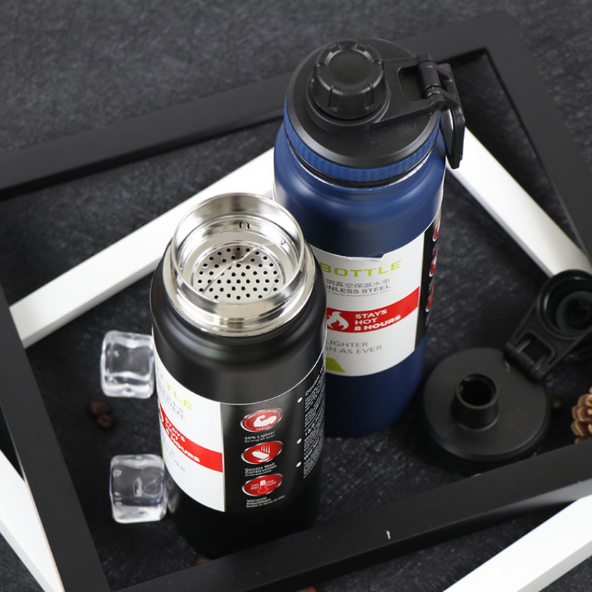 600ml/800ml/1000ml Custom stainless steel vacuum insulated water bottle /customized personal gym bottles