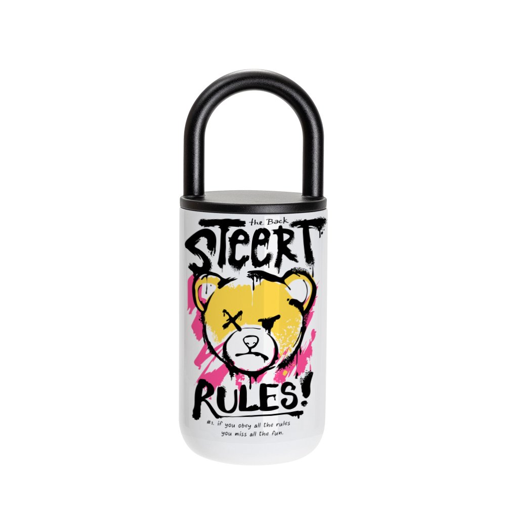 PYD Life 13oz Sublimation Kids Water Bottle Double Wall Tumbler Custom Water Bottles For Kids School With Two Different Lids