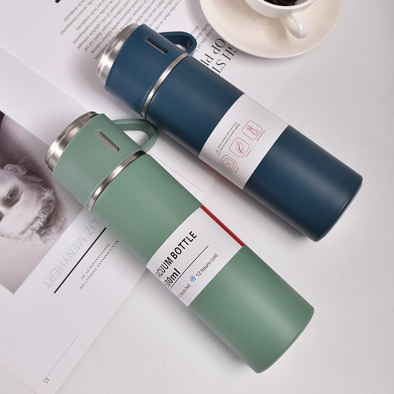 Wholesale price thermos water bottle vacuum flask thermos mug gift set