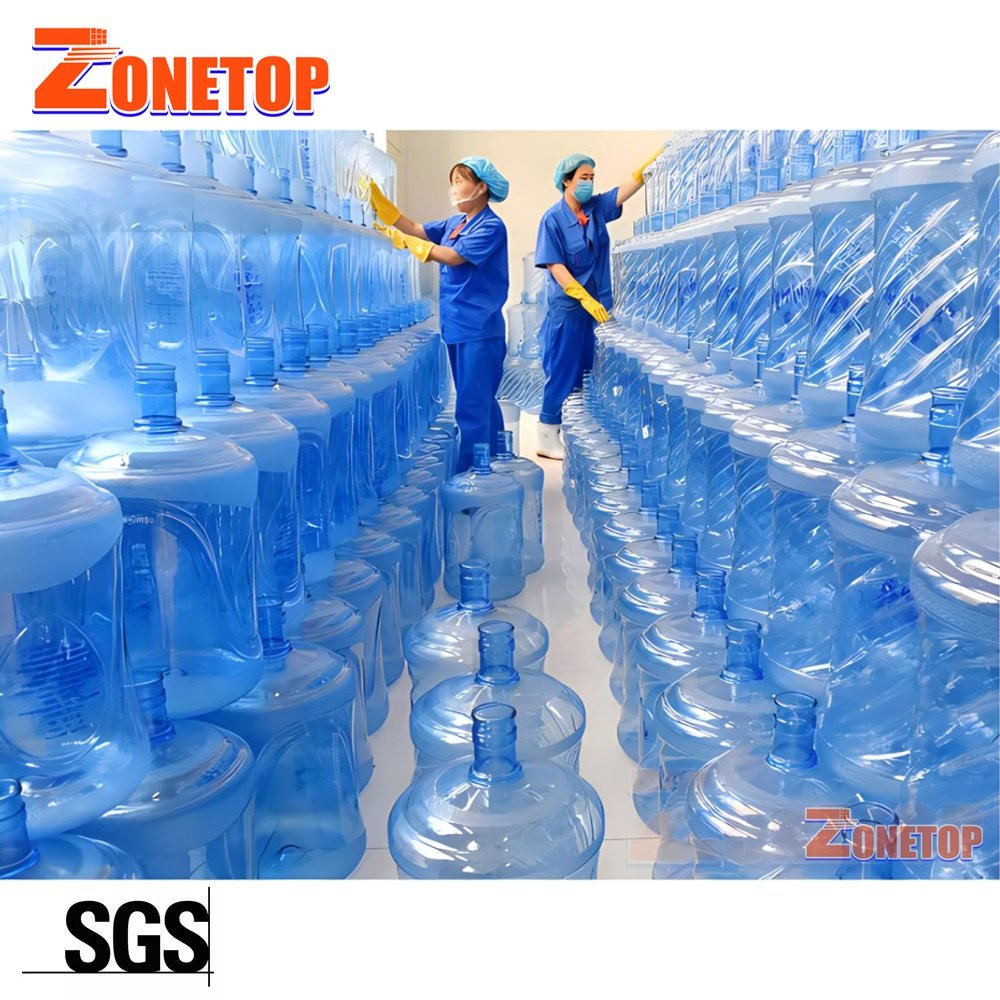 High Quality 5gallon 18 L 18.9 Ltr 19 Litre 19ltr 20liter 20 Liter 5 Gallon PET PC Plastic Drinking Water Bottle With Handle