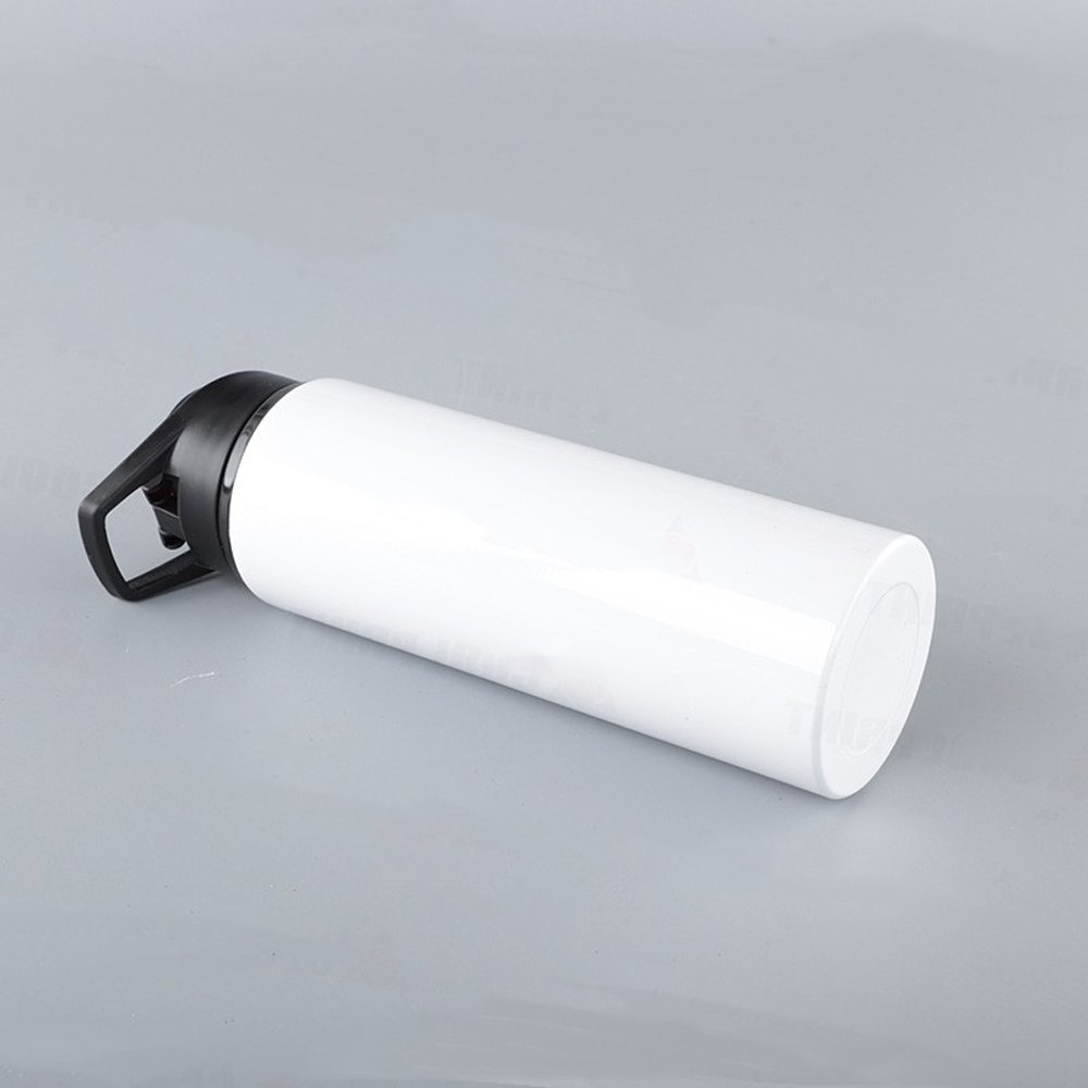 FastSub Big Aluminum Mouth Water Bottle Sublimation Water Bottle Blanks with Big Mouth Lid