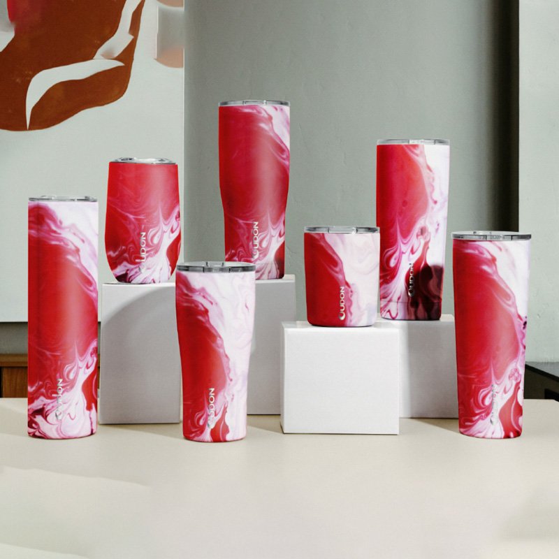 Factory Direct Metal Insulated Coffee Mug Double Walled Stainless Steel Sublimation Skinny Tumbler with Straw and Handle