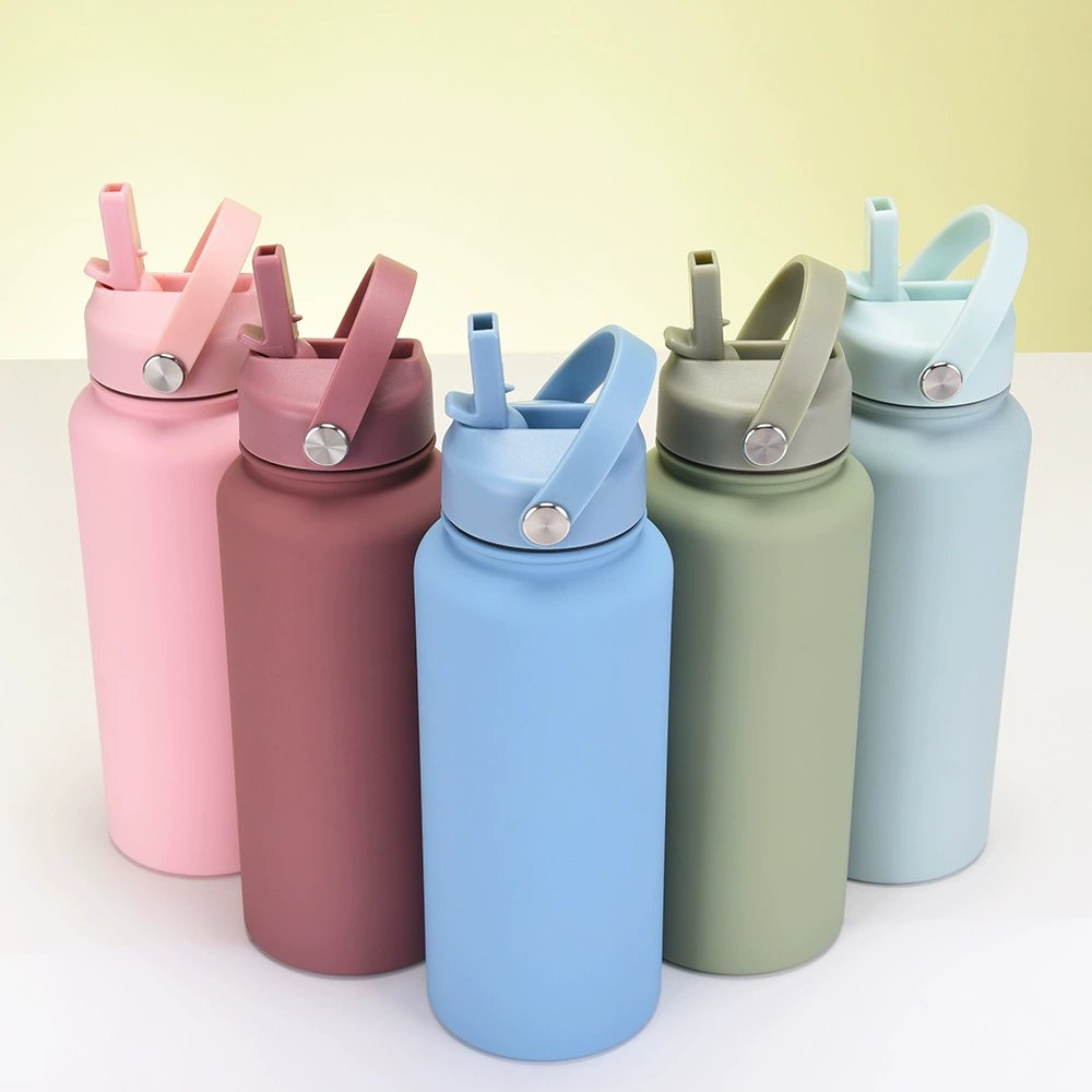 2024 New Stainless Steel Hot Drinking Vacuum Flask Sports Water Bottle for Thermoses & Hydration