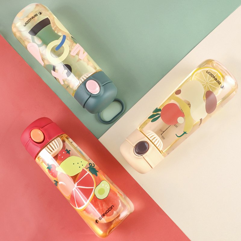 Tritan cheap custom logo gym water bottles for kids school bpa free plastic water bottle