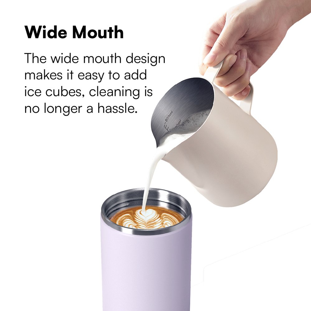 Insulated Coffee tumbler BPA Free 12oz/16oz Double Walled Coffee cup new shape stainless steel Hot Selling vacuum Insulated